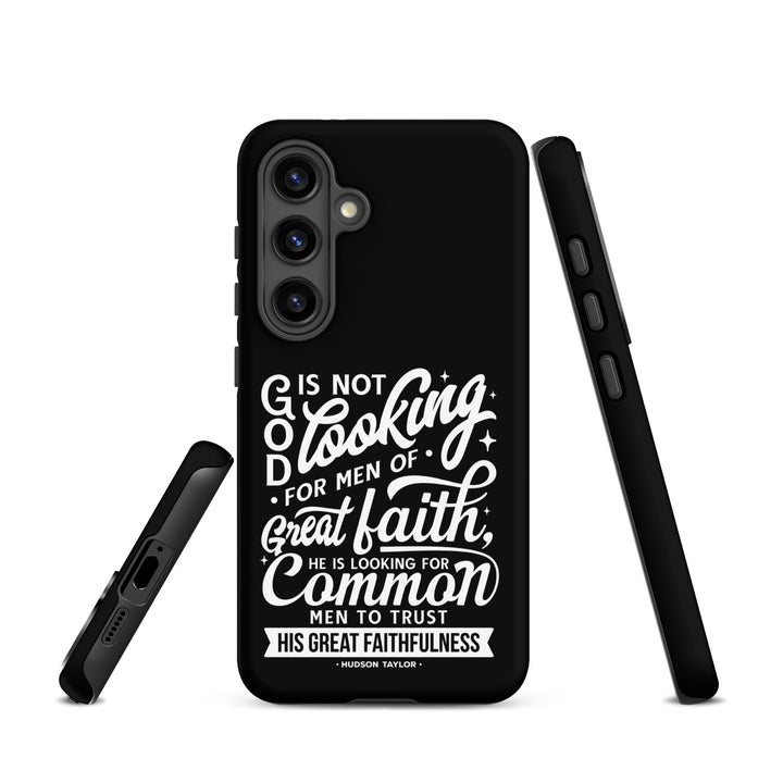 Christian Phone Case Common Men Black for Samsung® Samsung® Phone Cases   