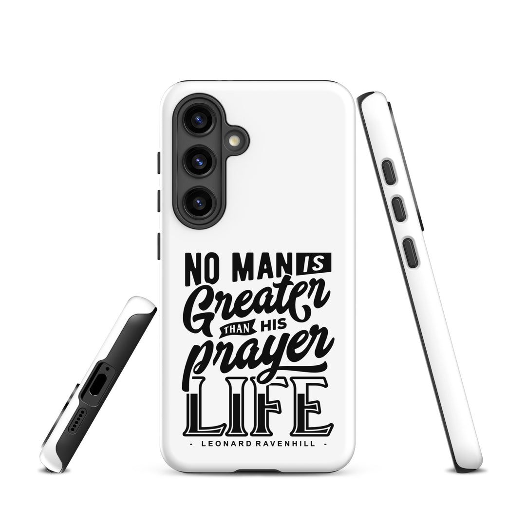 Christian Phone Case Prayer Life White for Samsung® Samsung® Phone Cases   