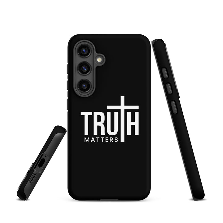 Christian Phone Case Truth Matters Black for Samsung® Samsung® Phone Cases   