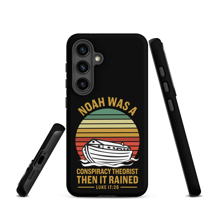 Christian Phone Case Noah Conspiracy Black for Samsung® Samsung® Phone Cases   