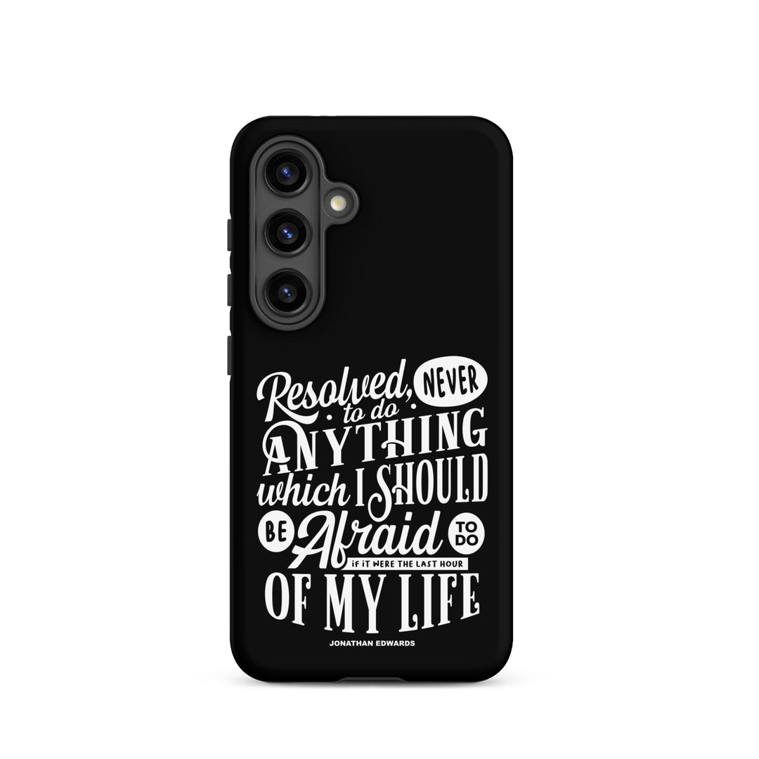 Christian Phone Case Last Hour Black for Samsung® Samsung® Phone Cases Matte Samsung Galaxy S24 