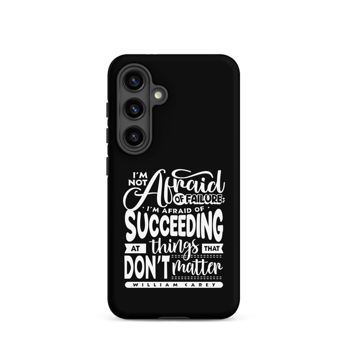 Christian Phone Case Things That Matter Black for Samsung® Samsung® Phone Cases Matte Samsung Galaxy S24 