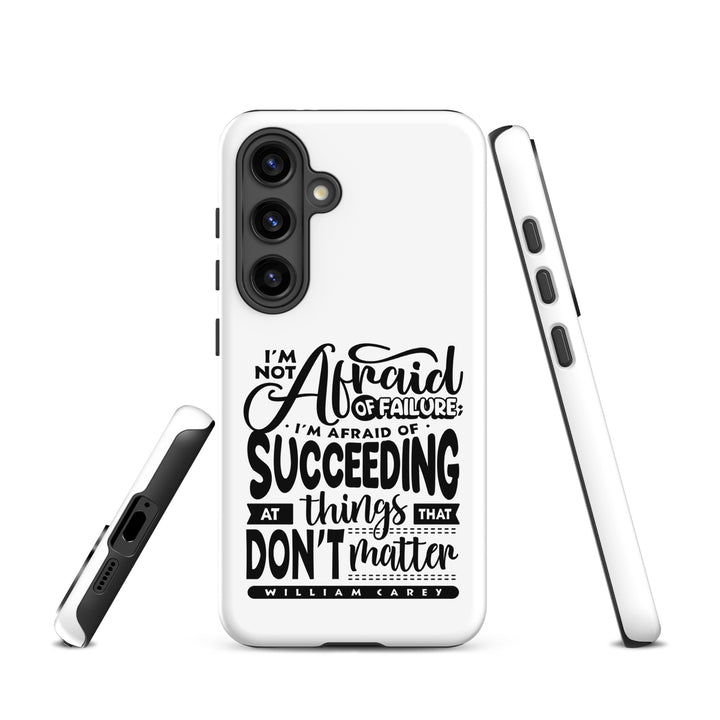 Christian Phone Case Things That Matter White for Samsung® Samsung® Phone Cases   