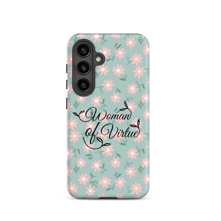 Christian Phone Case Woman of Virtue Daisy for Samsung® Samsung® Phone Cases Matte Samsung Galaxy S24 