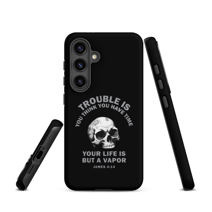 Christian Phone Case Life Is Vapor Black for Samsung® Samsung® Phone Cases   