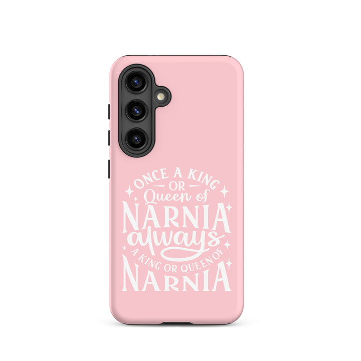 Christian Phone Case King or Queen Narnia Pink for Samsung® Samsung® Phone Cases Matte Samsung Galaxy S24 