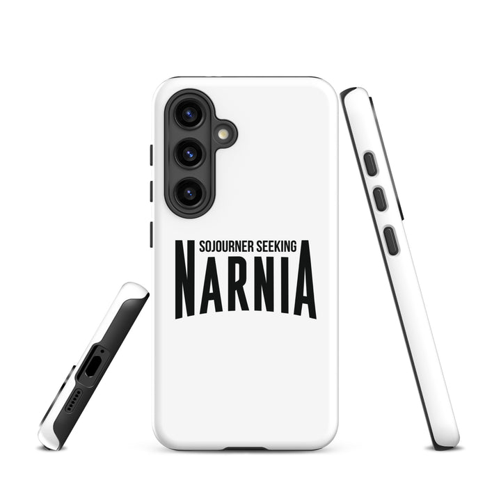 Christian Phone Case Sojourner Seeking Narnia White for Samsung® Samsung® Phone Cases   