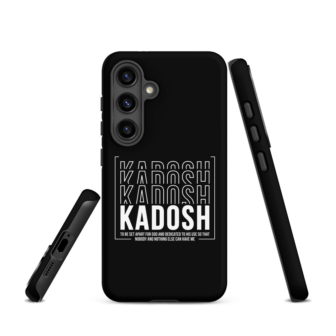 Christian Phone Case Kadosh Dedicated To His Use Black for Samsung® Samsung® Phone Cases   