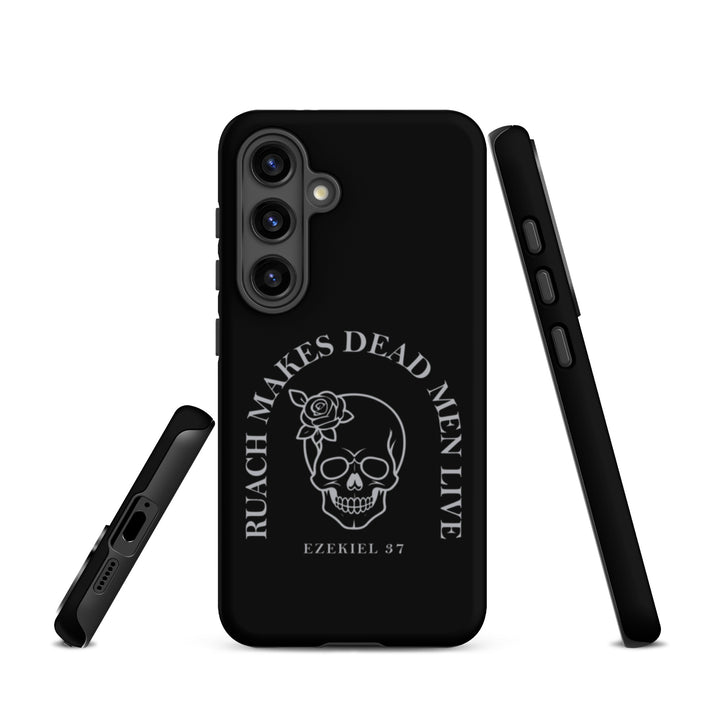 Christian Phone Case Ruach Makes Dead Men Live Black for Samsung® Samsung® Phone Cases   