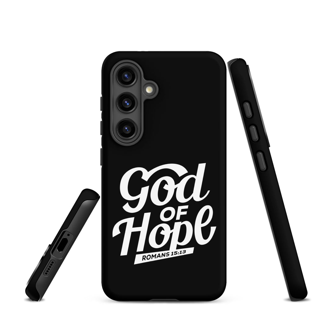 Christian Phone Case God of Hope Black for Samsung® Samsung® Phone Cases   