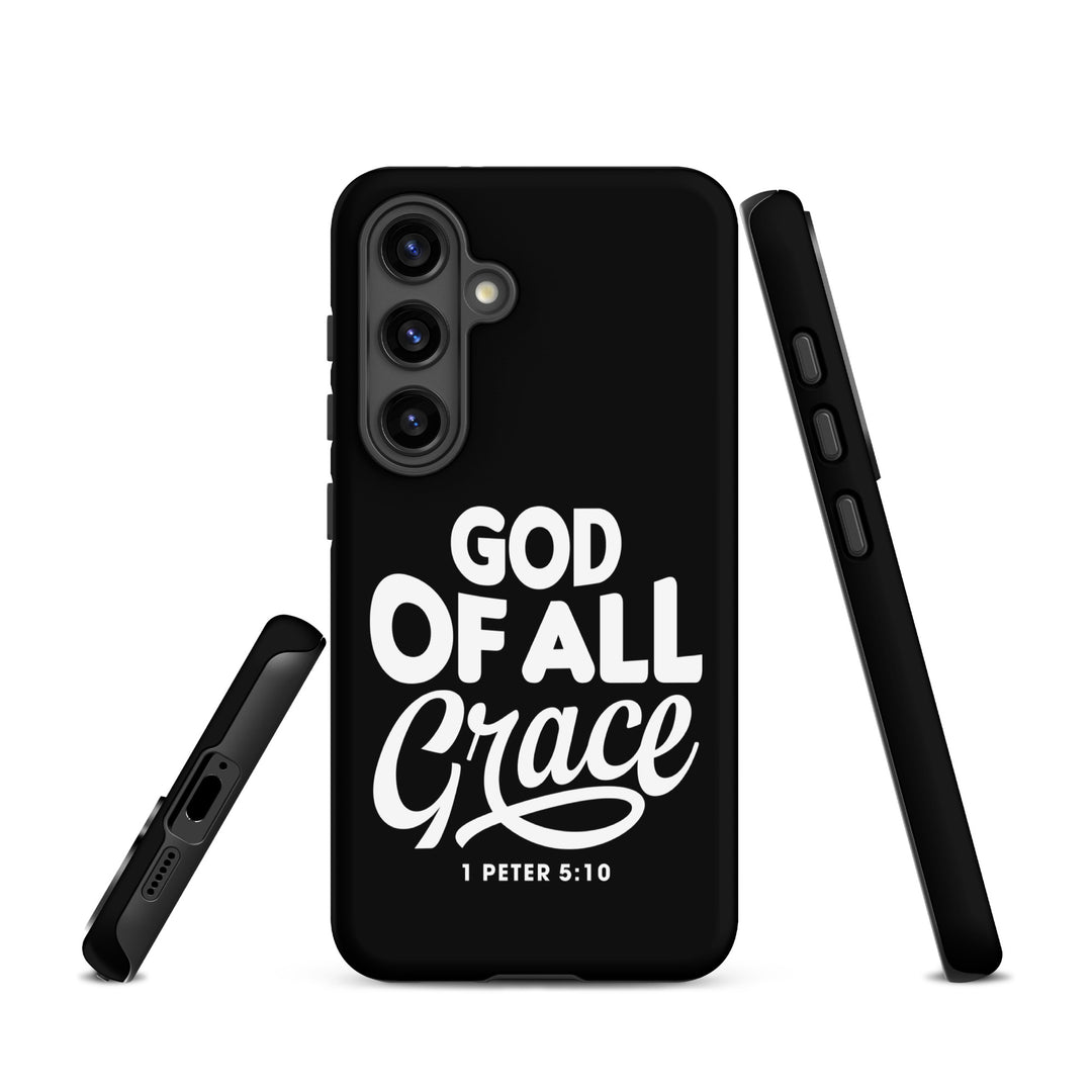 Christian Phone Case God of All Grace Black for Samsung® Samsung® Phone Cases   