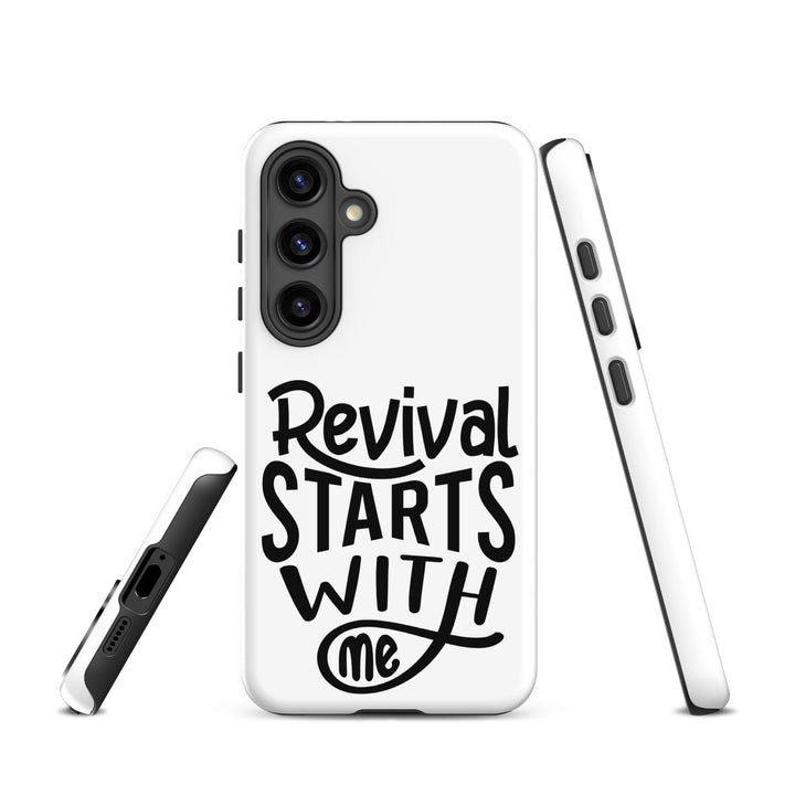 Christian Phone Case Revival Starts With Me White for Samsung® Samsung® Phone Cases   