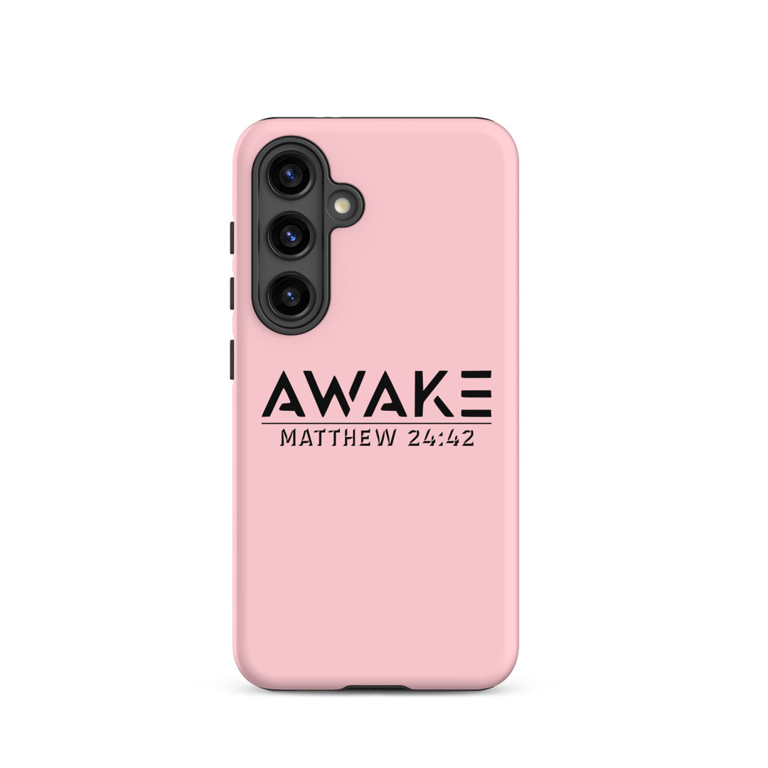 Christian Phone Case Awake  Pink for Samsung® Samsung® Phone Cases Matte Samsung Galaxy S24 