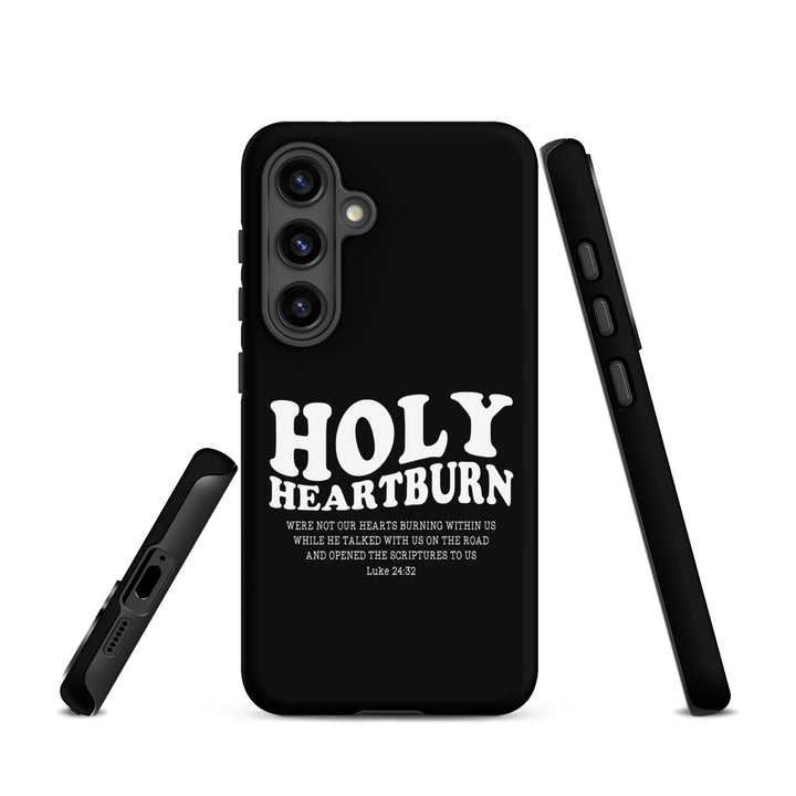 Christian Phone Case Holy Heartburn Black for Samsung® Samsung® Phone Cases   