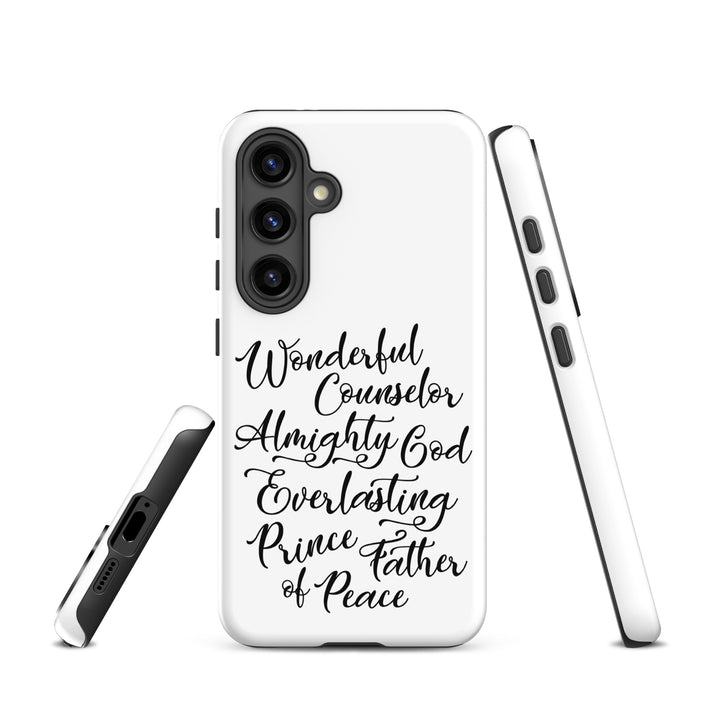 Christian Phone Case Wonderful Counselor White for Samsung® Samsung® Phone Cases   