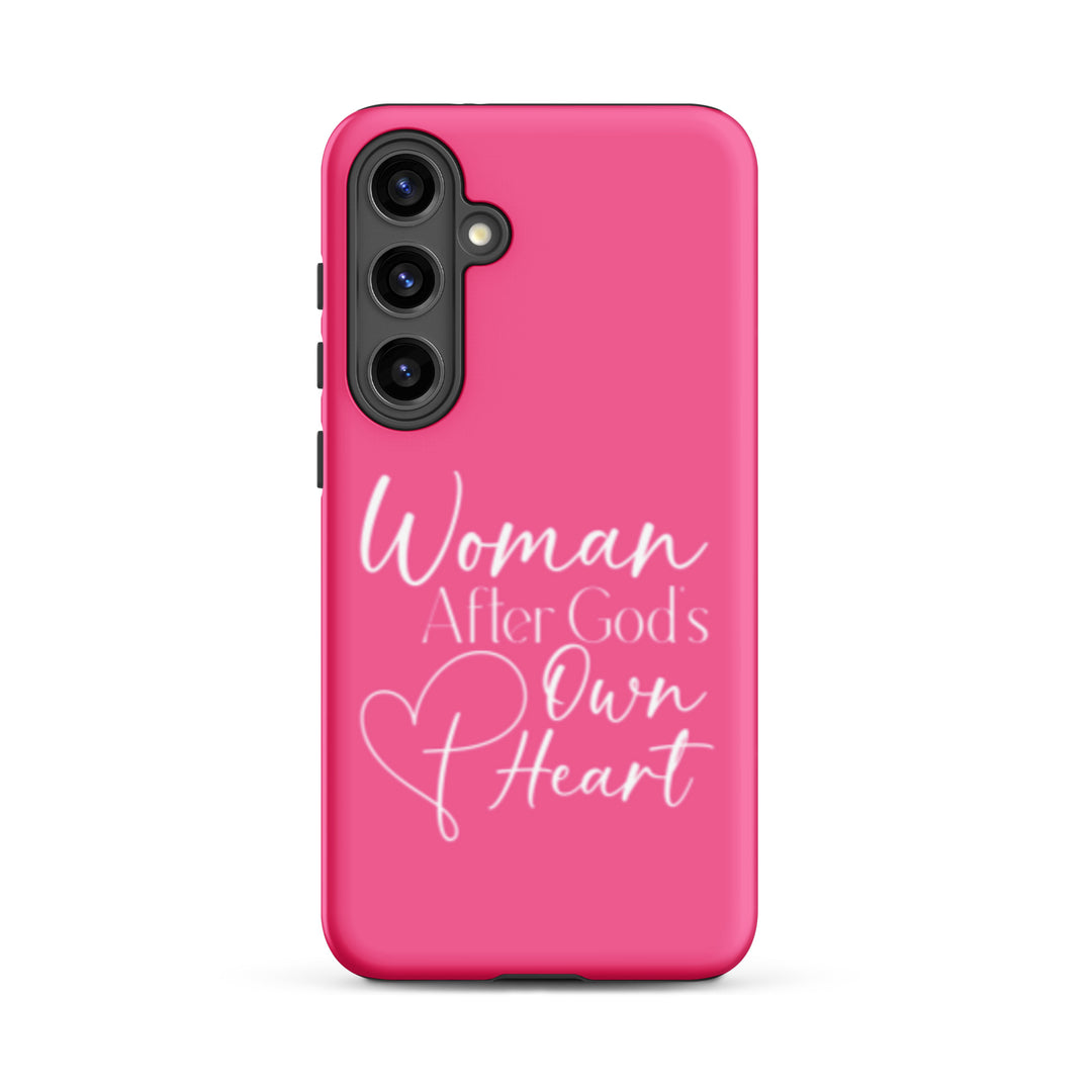 Christian Phone Case Woman After God's Heart for Samsung® Samsung® Phone Cases Matte Samsung Galaxy S24 Plus 