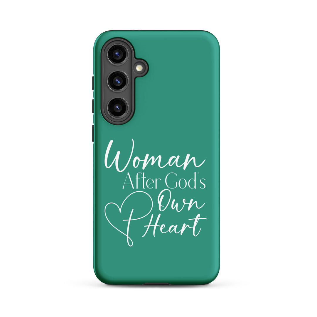 Christian Phone Case Woman After God's Heart for Samsung® Samsung® Phone Cases Matte Samsung Galaxy S24 Plus 