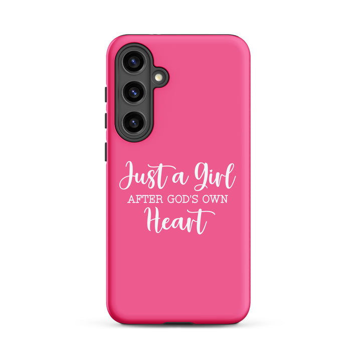 Christian Phone Case Girl After God's Heart for Samsung® Samsung® Phone Cases Matte Samsung Galaxy S24 Plus 