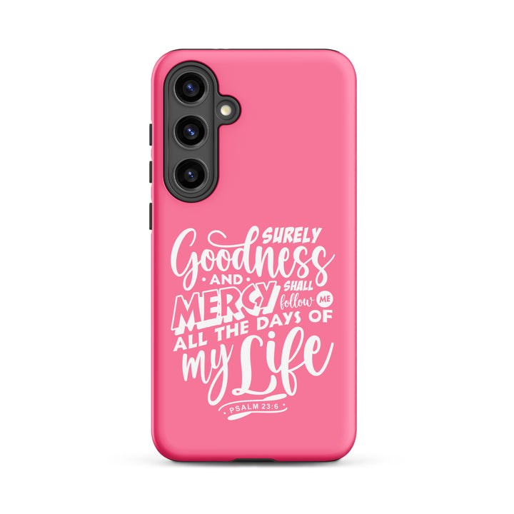 Christian Phone Case Goodness and Mercy for Samsung® Samsung® Phone Cases Matte Samsung Galaxy S24 Plus 