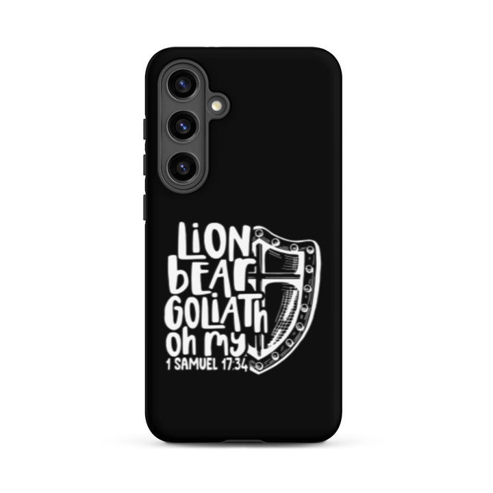 Christian Phone Case Lion Bear Goliath Oh My for Samsung® Samsung® Phone Cases Matte Samsung Galaxy S24 Plus 