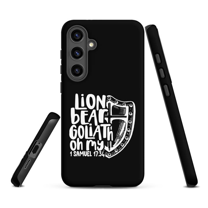 Christian Phone Case Lion Bear Goliath Oh My for Samsung® Samsung® Phone Cases   