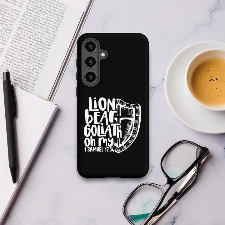 Christian Phone Case Lion Bear Goliath Oh My for Samsung® Samsung® Phone Cases   