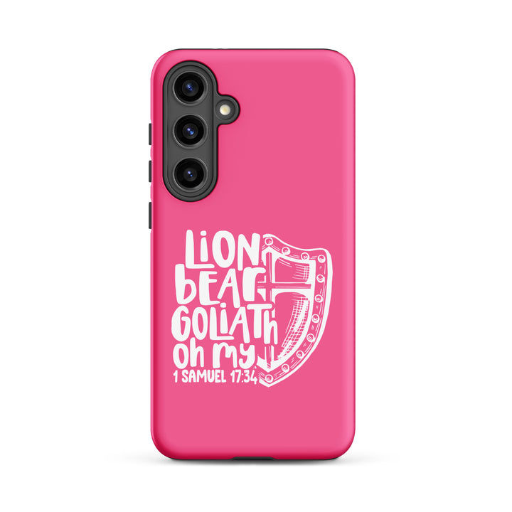 Christian Phone Case Lion Bear Goliath Oh My for Samsung® Samsung® Phone Cases Matte Samsung Galaxy S24 Plus 