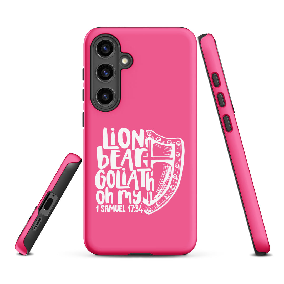 Christian Phone Case Lion Bear Goliath Oh My for Samsung® Samsung® Phone Cases   