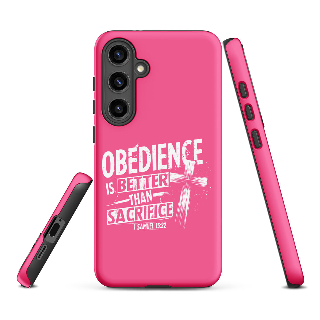 Christian Phone Case Obedience Is Better for Samsung® Samsung® Phone Cases   