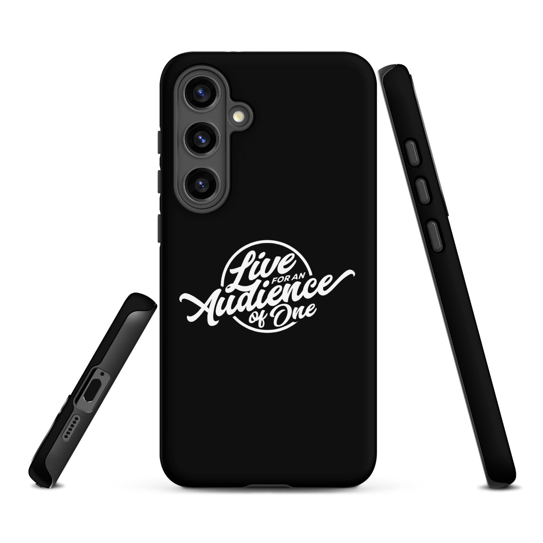 Christian Phone Case Audience of One Black for Samsung® Samsung® Phone Cases   