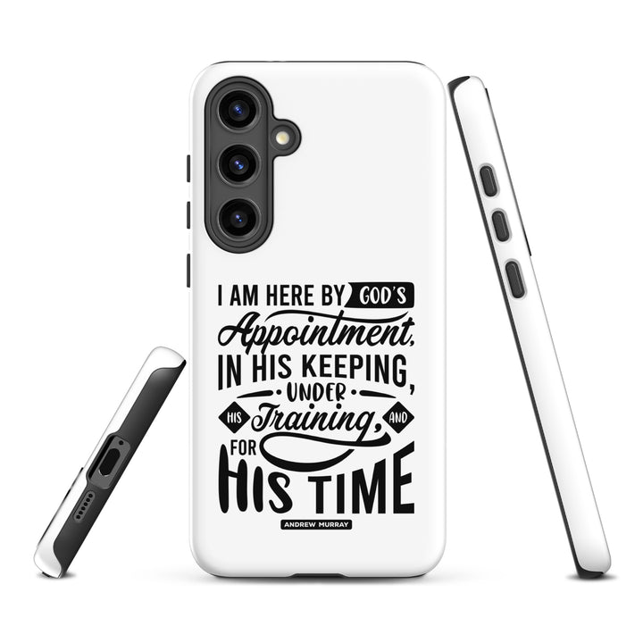 Christian Phone Case His Time White for Samsung® Samsung® Phone Cases   