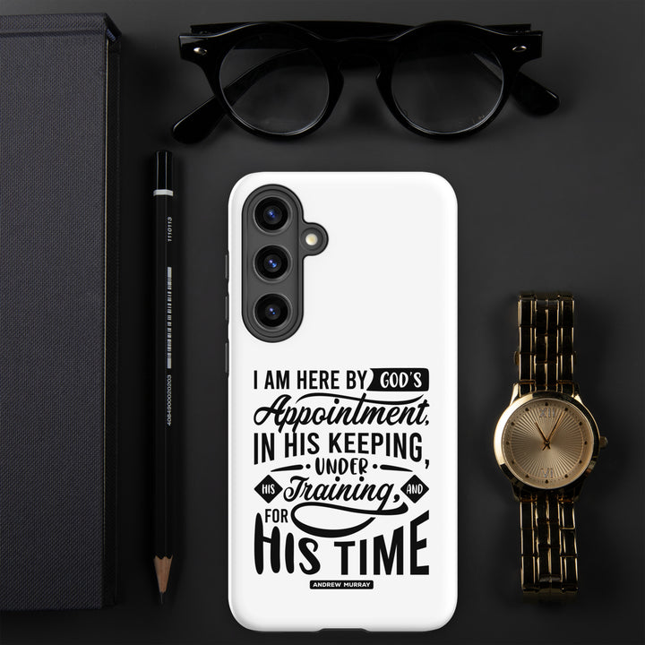 Christian Phone Case His Time White for Samsung® Samsung® Phone Cases   