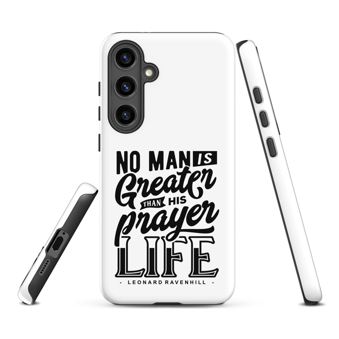 Christian Phone Case Prayer Life White for Samsung® Samsung® Phone Cases   