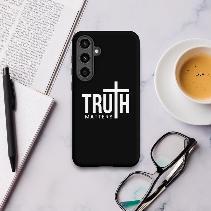 Christian Phone Case Truth Matters Black for Samsung® Samsung® Phone Cases   