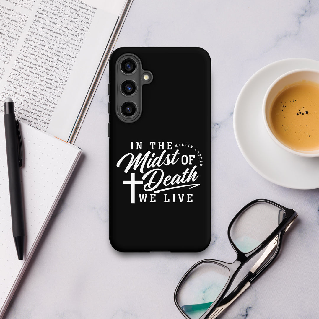 Christian Phone Case Midst of Death Black for Samsung® Samsung® Phone Cases   