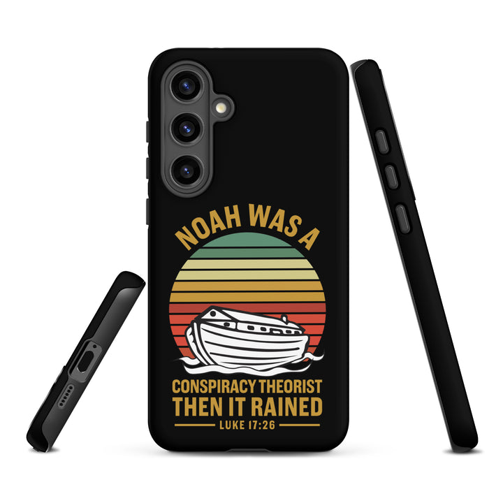 Christian Phone Case Noah Conspiracy Black for Samsung® Samsung® Phone Cases   