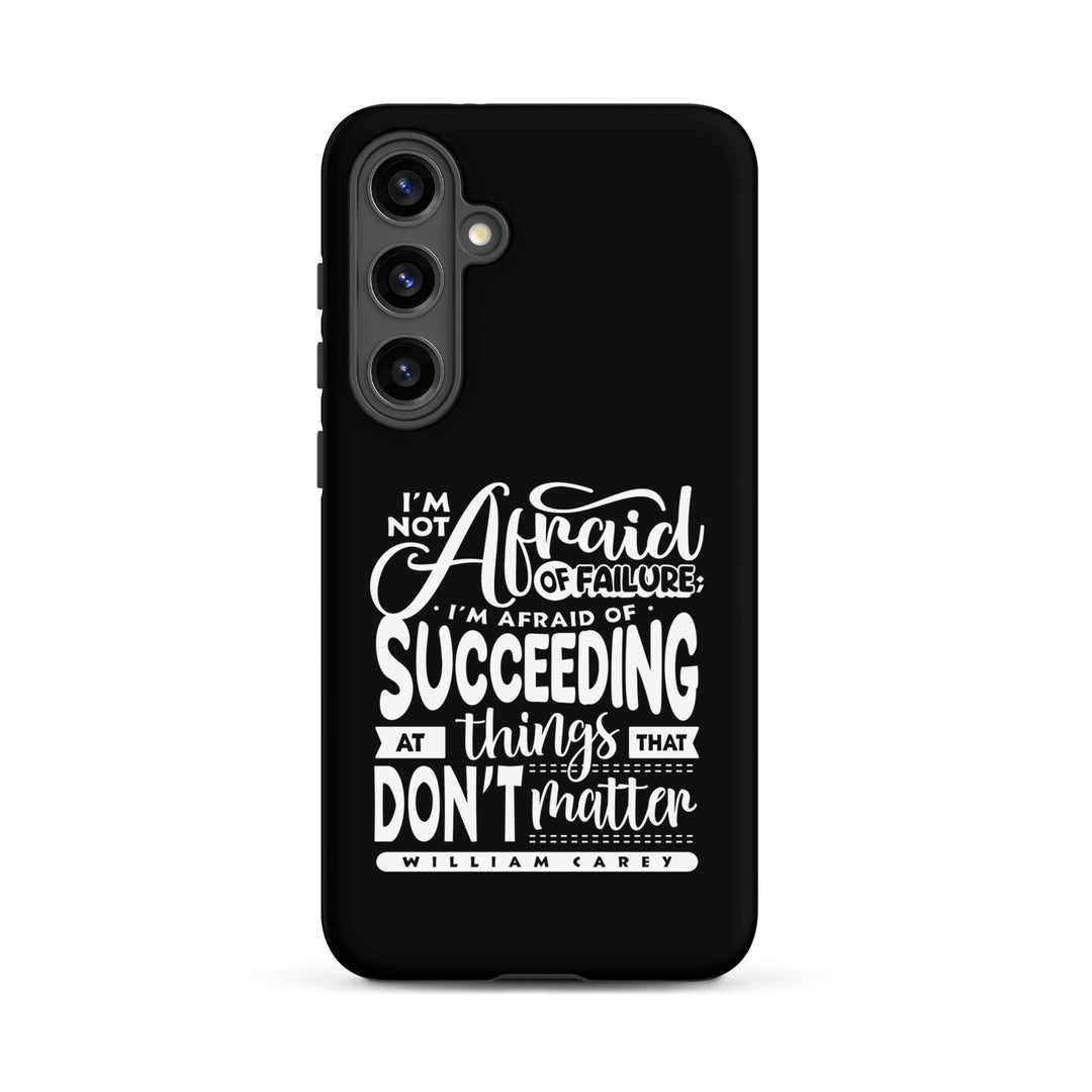 Christian Phone Case Things That Matter Black for Samsung® Samsung® Phone Cases Matte Samsung Galaxy S24 Plus 