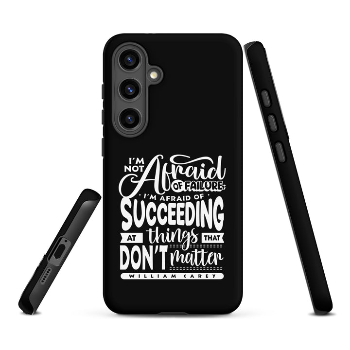 Christian Phone Case Things That Matter Black for Samsung® Samsung® Phone Cases   