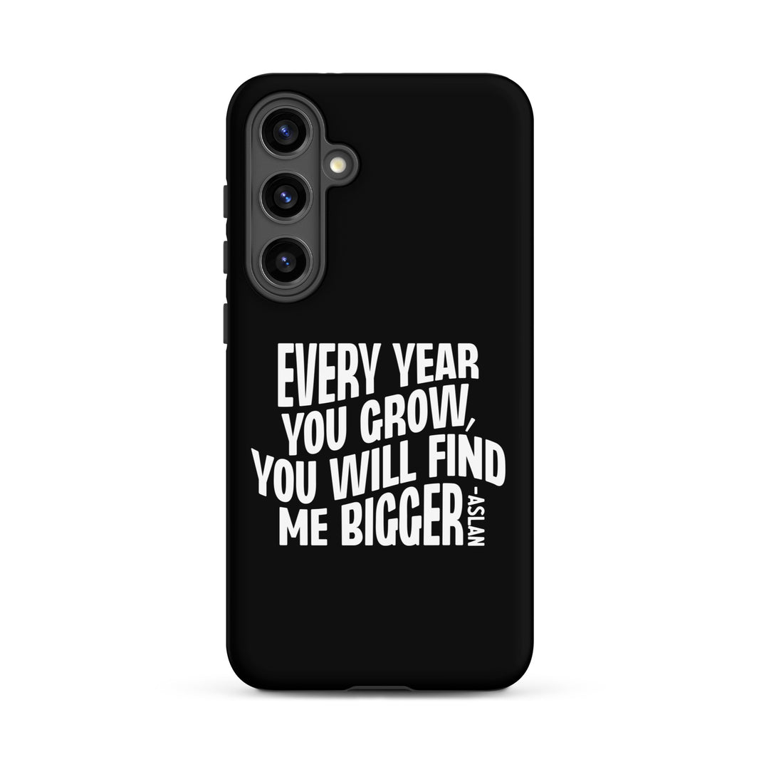 Christian Phone Case Every Year You Grow Black for Samsung® Samsung® Phone Cases Matte Samsung Galaxy S24 Plus 