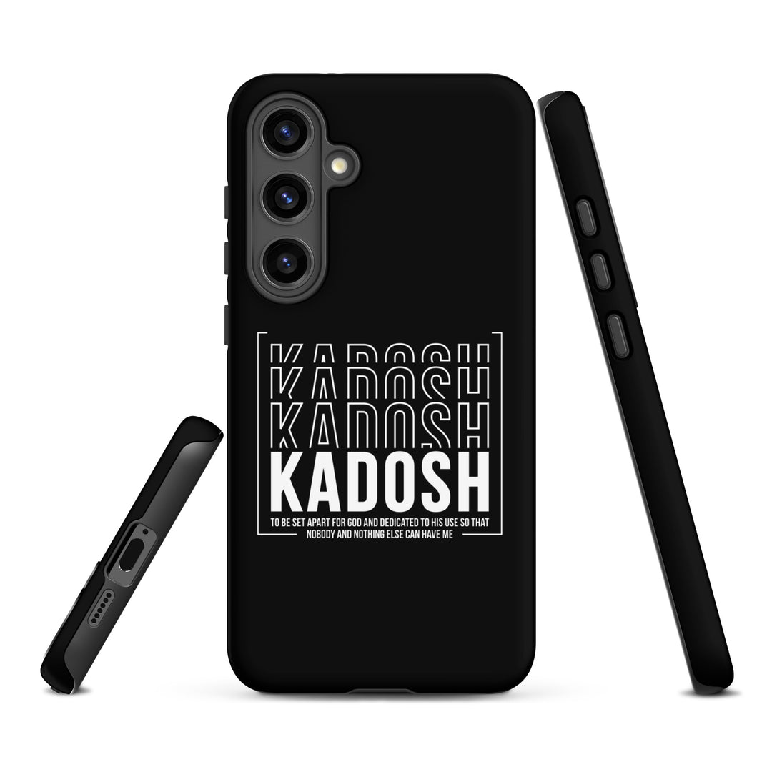 Christian Phone Case Kadosh Dedicated To His Use Black for Samsung® Samsung® Phone Cases   