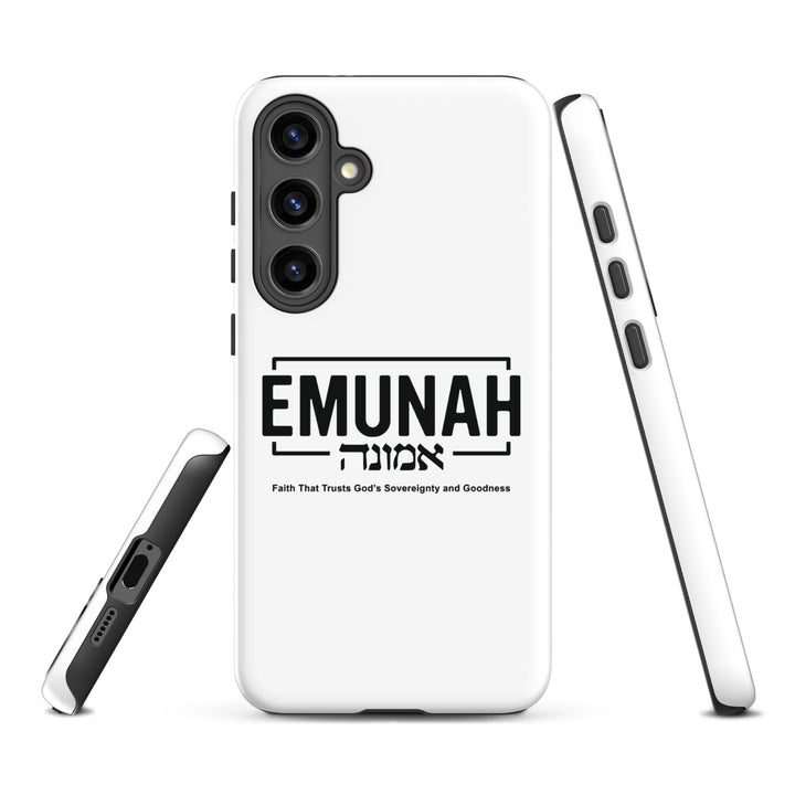 Christian Phone Case Emunah Steadfast Faith White for Samsung® Samsung® Phone Cases   