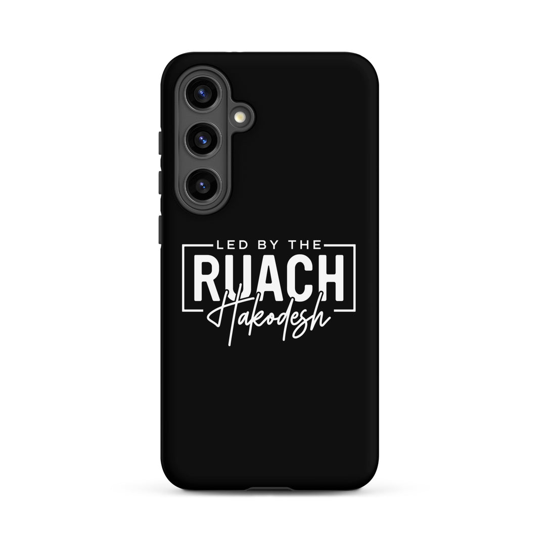 Christian Phone Case Led By Ruach Hakodesh Black for Samsung® Samsung® Phone Cases Matte Samsung Galaxy S24 Plus 