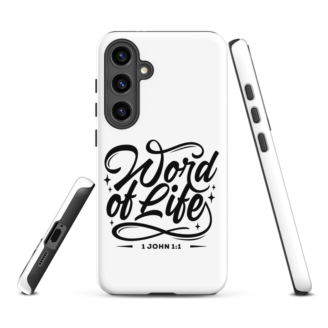 Christian Phone Case Word of Life White for Samsung® Samsung® Phone Cases   