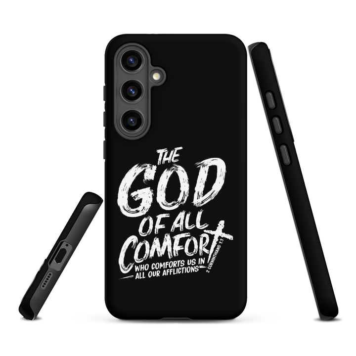 Christian Phone Case God of All Comfort Black for Samsung® Samsung® Phone Cases   