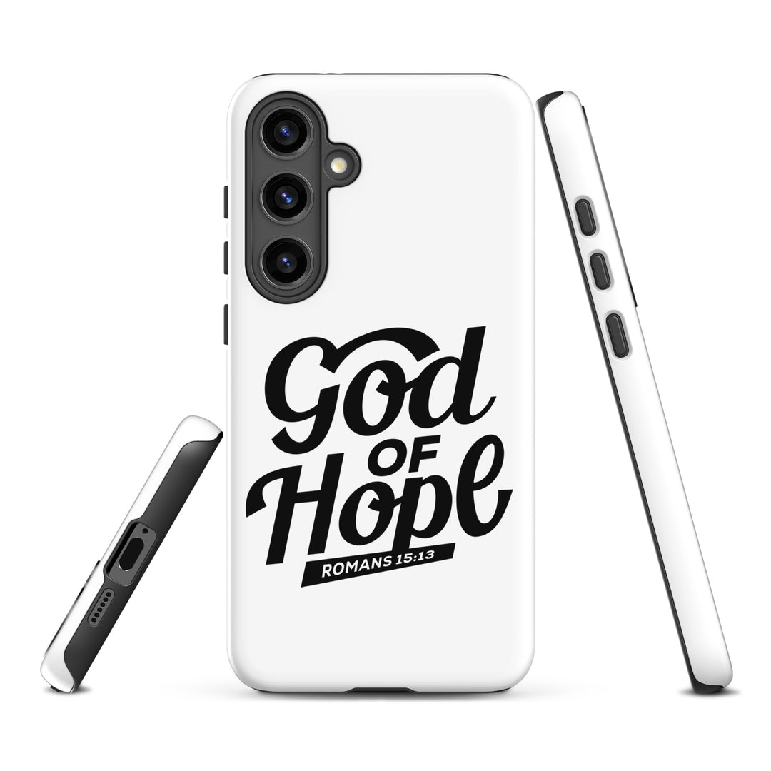 Christian Phone Case God of Hope White for Samsung® Samsung® Phone Cases   