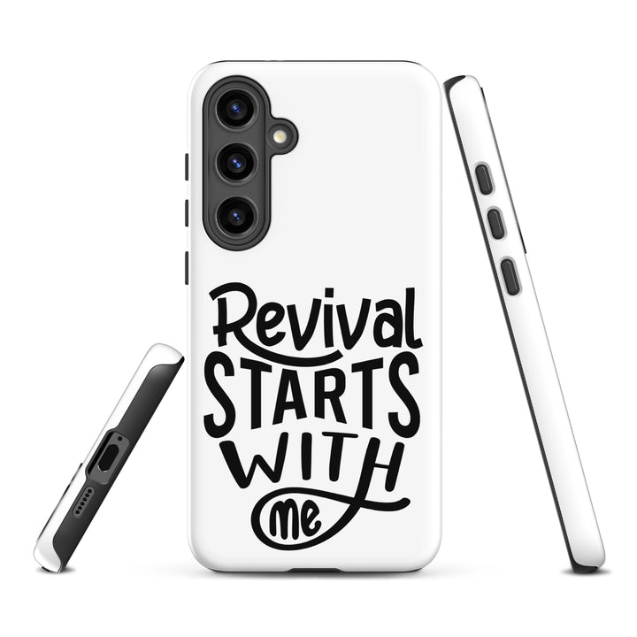 Christian Phone Case Revival Starts With Me White for Samsung® Samsung® Phone Cases   