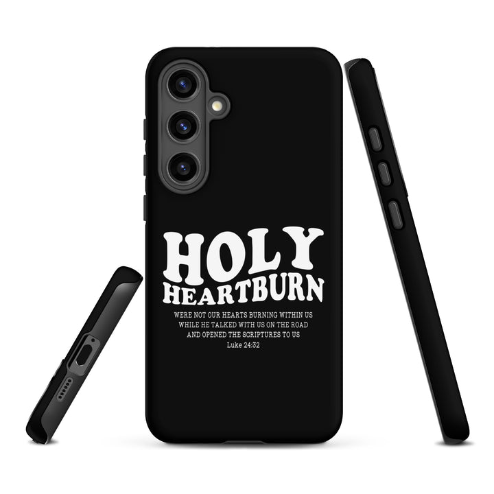 Christian Phone Case Holy Heartburn Black for Samsung® Samsung® Phone Cases   