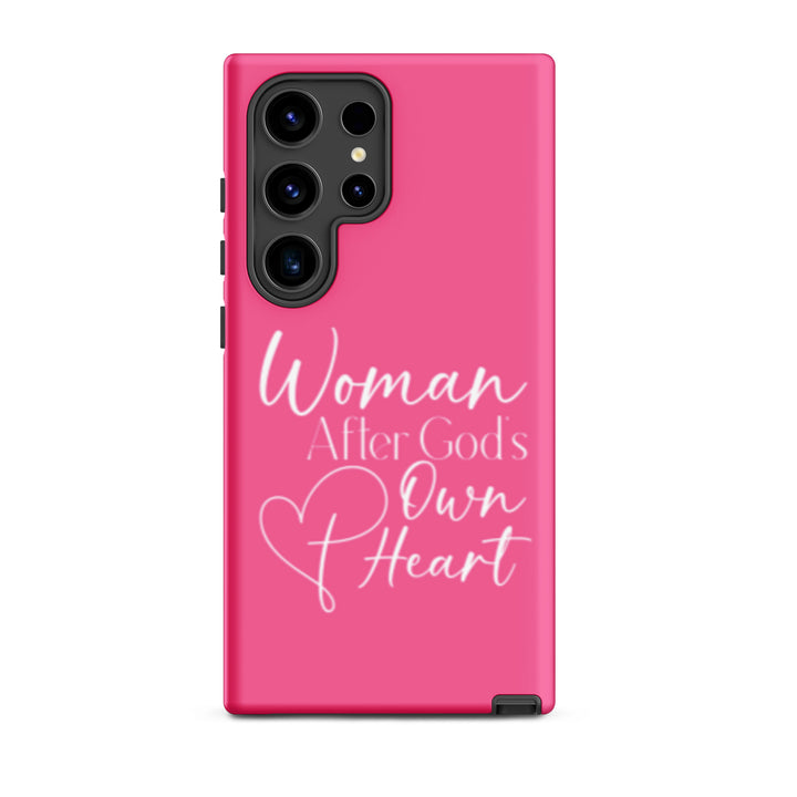 Christian Phone Case Woman After God's Heart for Samsung® Samsung® Phone Cases Matte Samsung Galaxy S24 Ultra 