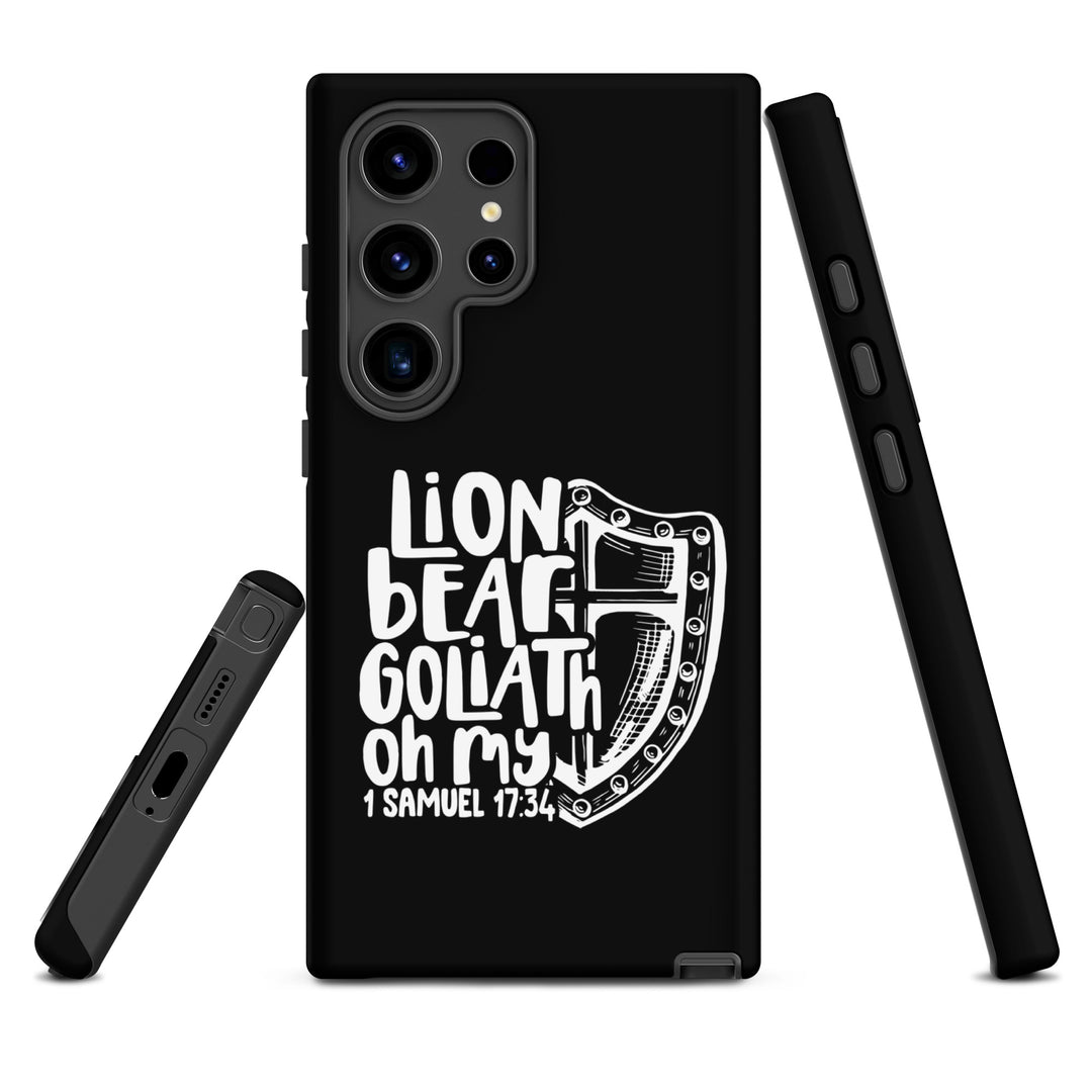 Christian Phone Case Lion Bear Goliath Oh My for Samsung® Samsung® Phone Cases   