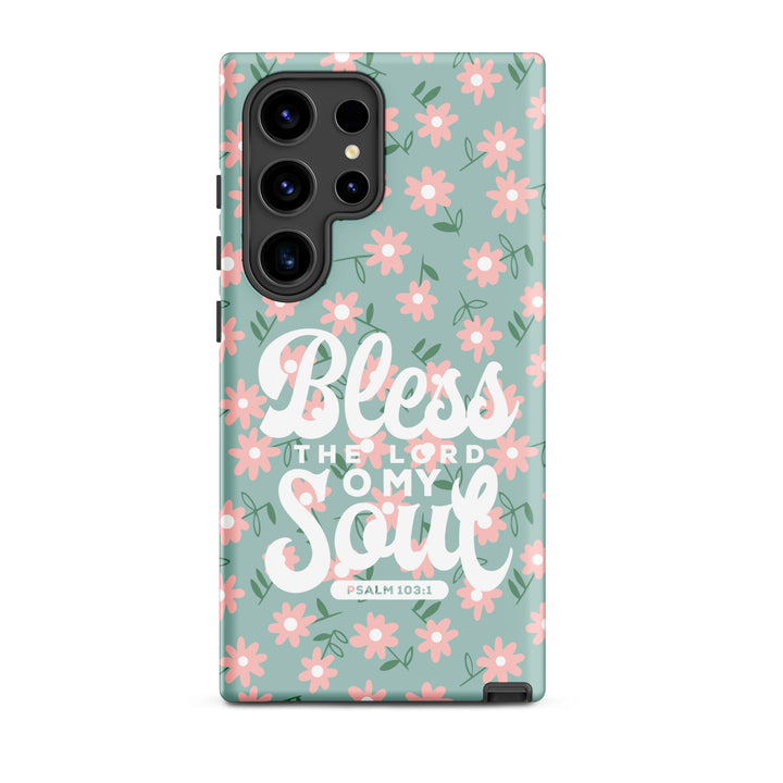 Christian Phone Case Bless The Lord Daisy for Samsung® Samsung® Phone Cases Matte Samsung Galaxy S24 Ultra 